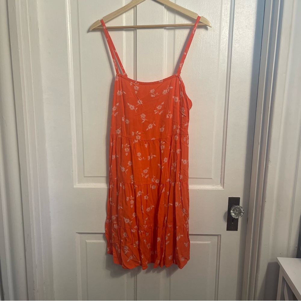 Old Navy Tiered Swing Mini Dress Size L
